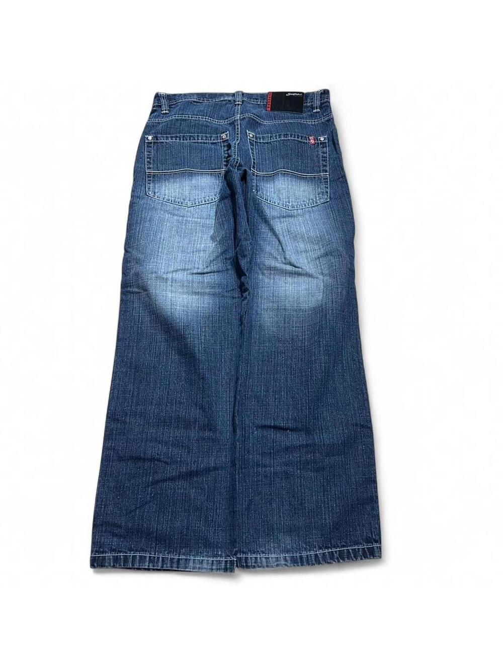 Vintage Y2K Southpole Red Tab Faded Jeans Sz. 34